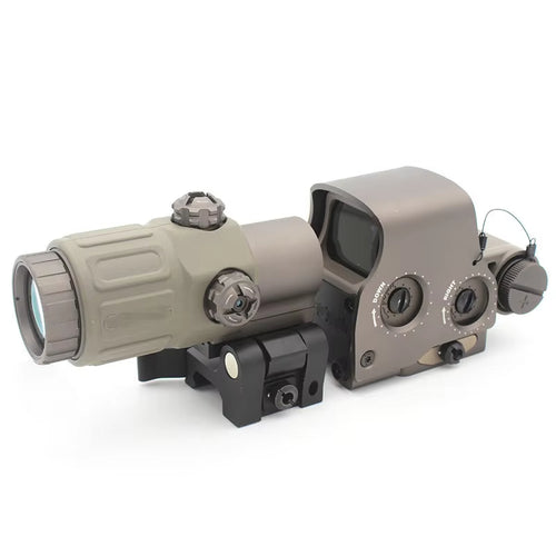 2023 Hotselling 558 Red Dot Holographic Sight With G33 3X Magnifier Sight Scope Factory FDE Combo Mil Spec Markings