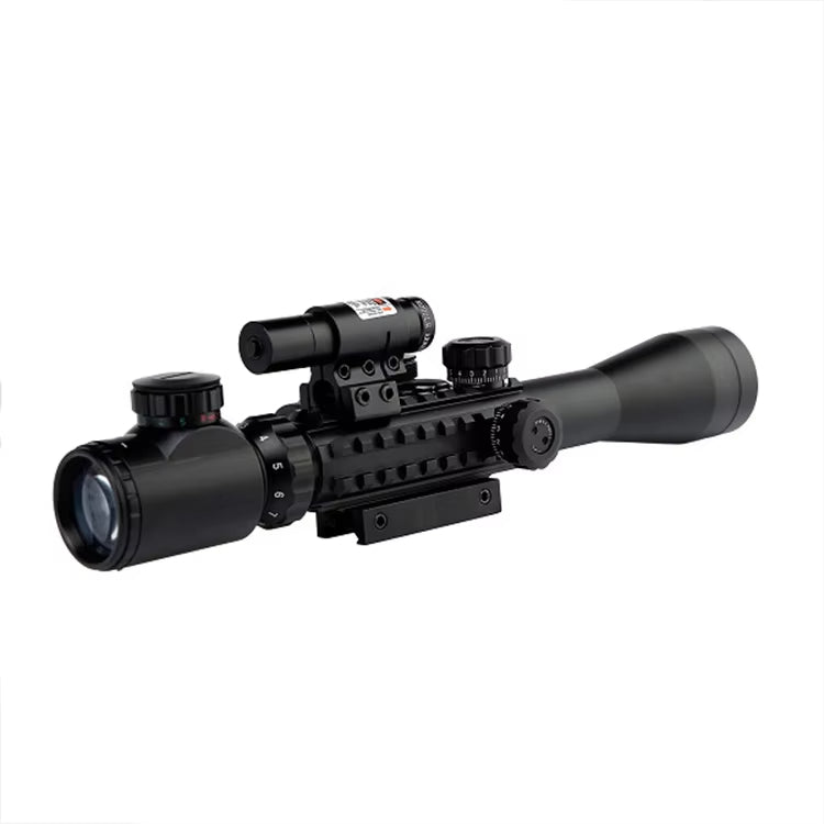 Hotselling Combo Scope C3-9X40EG COMBO Dual Illumination,Red Laser,Red&Green Dot Sight Optical Scopes