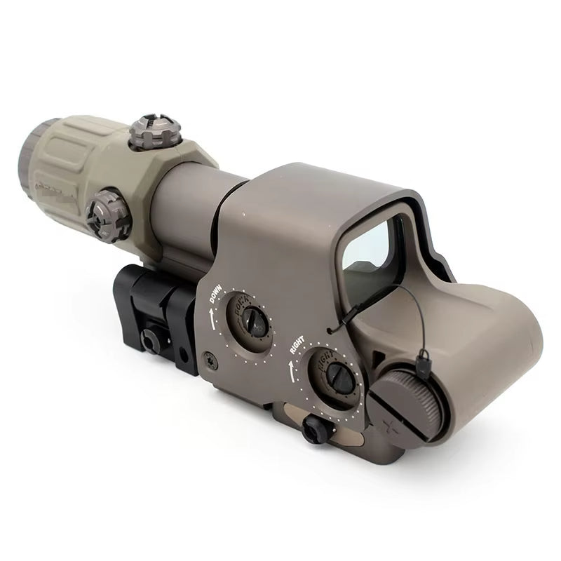 2023 Hotselling 558 Red Dot Holographic Sight With G33 3X Magnifier Sight Scope Factory FDE Combo Mil Spec Markings