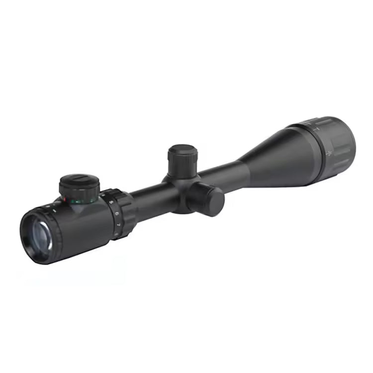 4-16x50mm AOEG Optics Hunting Scope with 5 Level Brightness Adjustment Red/Green Illuminated Crosshair