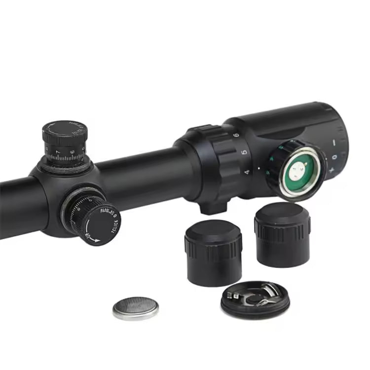 4-16x50mm AOEG Optics Hunting Scope with 5 Level Brightness Adjustment Red/Green Illuminated Crosshair